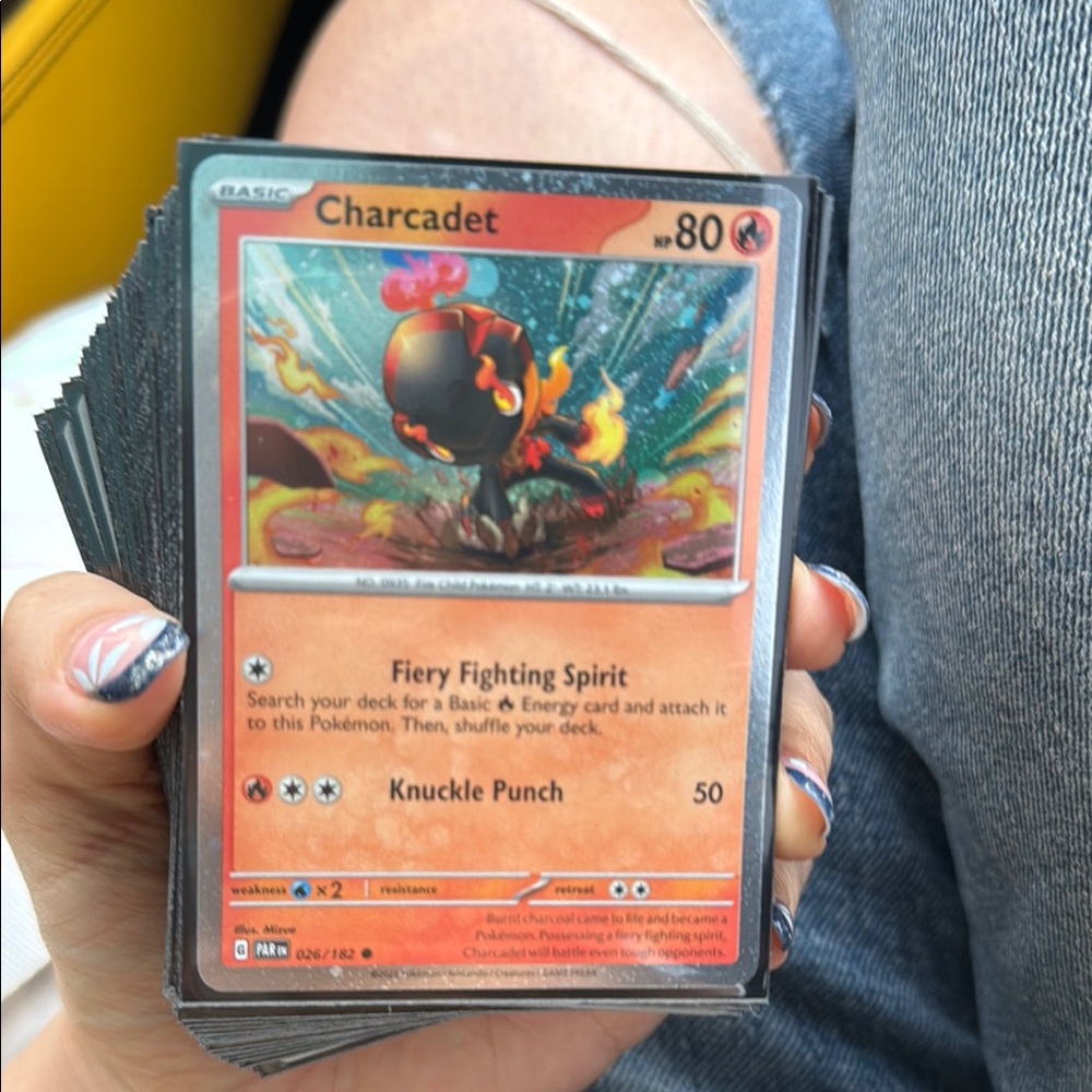 Charcadet Pokémon Card